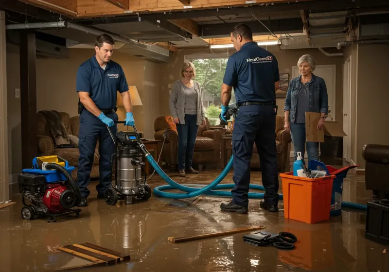 Basement Water Extraction and Removal Techniques process in Carrollton, AL