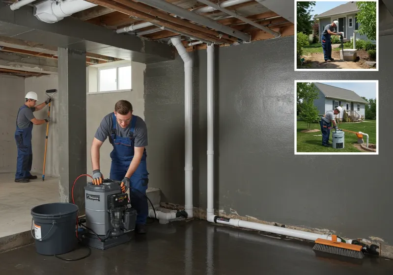 Basement Waterproofing and Flood Prevention process in Carrollton, AL